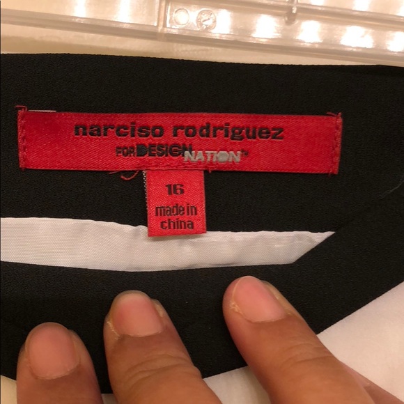 NWT Narcisco Rodriguez for DESIGN NATION Skirt Size 16 - Picture 7 of 8